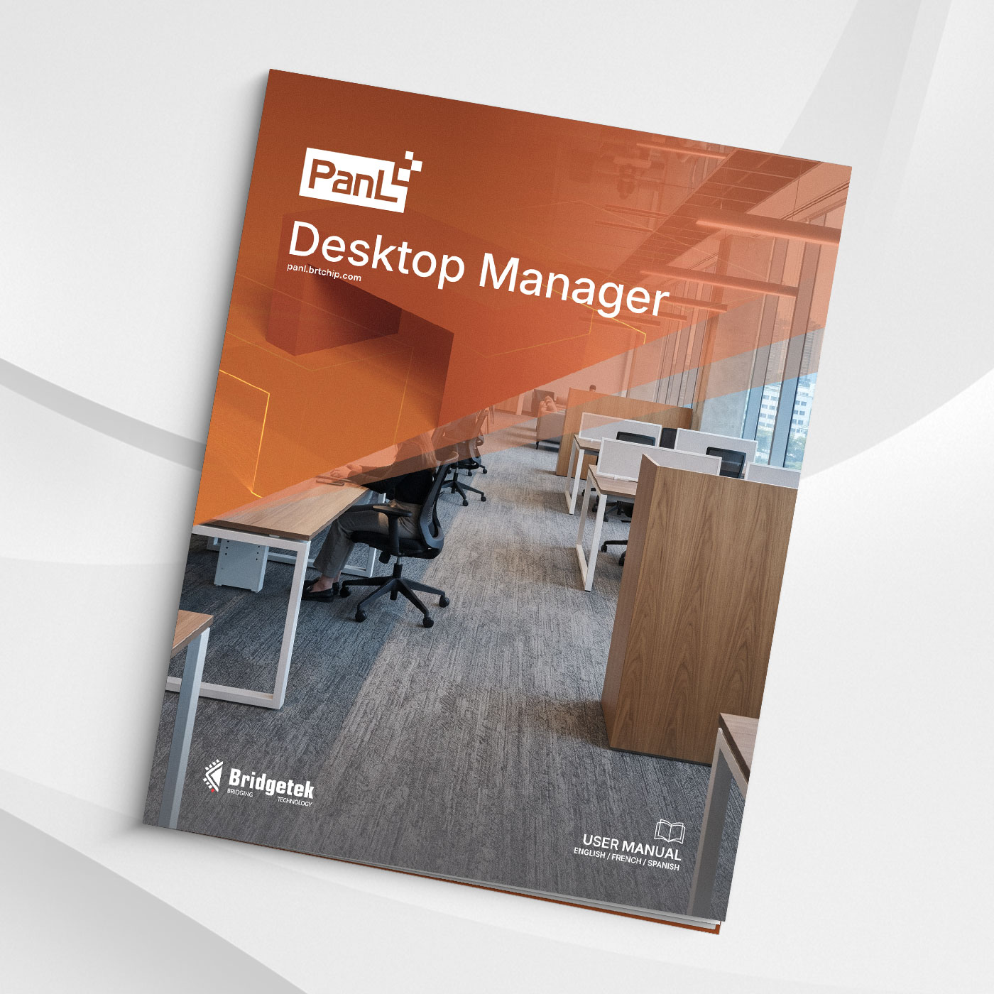 PanL Desktop Manager user manual cover design